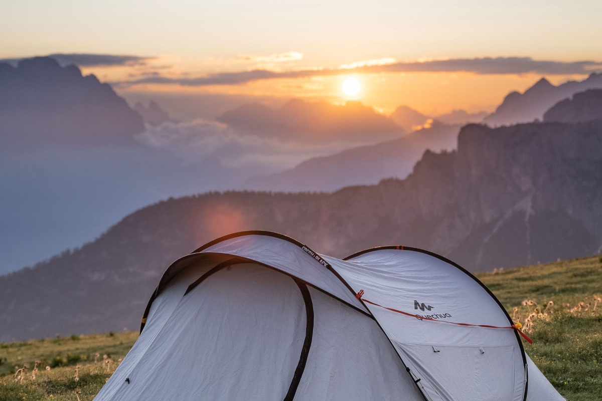Telttur i Italiens vilde natur - 5 gode råd til at få den bedste tur med familien